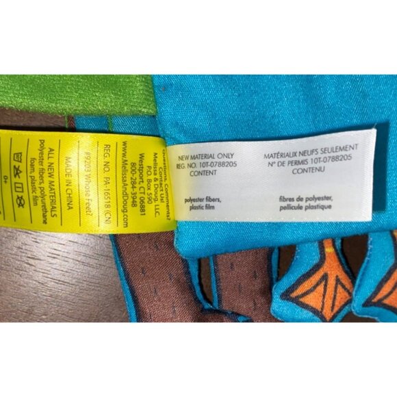 Melissa & Doug K's Kids Educational Cloth Book - Whose Feet? - Picture 9 of 9